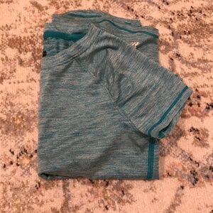 Blue athletic T-shirt